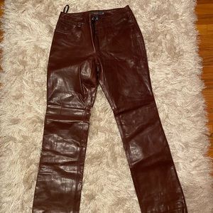 Vintage Leather Bootcuts